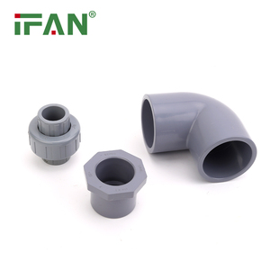 تركيبات أنابيب <span class=keywords><strong>PVC</strong></span> من IFAN بسعر جيد، مواد سباكة مخصصة الحجم من 1/2 بوصة إلى 2 بوصة، لون رمادي - Product Image 6