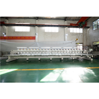 Machine à broder à tête ronde pour cuir, tissu lourd, précision de niveau Barudan, 10 aiguilles, automatique, industrielle