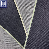 Tissu denim brut non teint en sergé à lisière non coupée 100 % coton 14,7 oz de poids lourd pour jeans Iron Heart pour garçons et filles