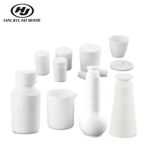 HAIJU LAB 30 50 100 250 500 1000 2000 10000Ml Cốc PTFE F4 Sử Dụng Trong Phòng Thí Nghiệm Đồ Dùng Hóa Học Mới