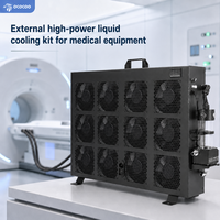 Kit de refroidissement liquide externe haute puissance OCOCOO H09C avec pompe et 12 ventilateurs pour équipement médical, scanner IRM, centre de données IA, refroidissement industriel