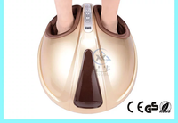 Masseur électrique pour les pieds, appareil de massage des pieds 3D Shiatsu avec compression d'air, pétrissage et thérapie thermique