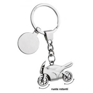 Porte-clés de moto personnalisé avec jeton, porte-clés personnalisé en PVC souple pour porte-clés, en caoutchouc et silicone, logo personnalisé - Product Image 2