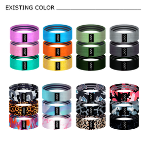 Bandas de Resistencia YETFUL para Glúteos, Juego de 3 Bandas Circulares Personalizadas para Ejercicios de Cadera, Antideslizantes, con Bolsa - Product Image 4