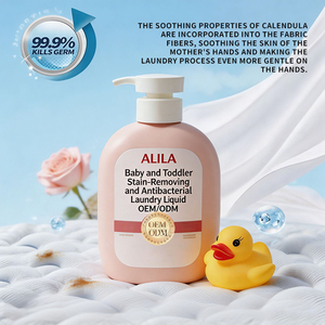 Oulilai Biotechnology, Fabricación por <span class=keywords><strong>Contrato</strong></span> de Productos <span class=keywords><strong>para</strong></span> el Cuidado del Cabello, Detergente de Lavandería Antibacterial <span class=keywords><strong>para</strong></span> Bebés, Eliminación Suave de Manchas, OEM/ODM - Product Image 6
