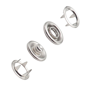 Kích thước tùy chỉnh mở vòng <span class=keywords><strong>prong</strong></span> <span class=keywords><strong>snap</strong></span> ốc vít nút cho vải - Product Image 3