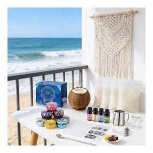 Boîtes d'emballage personnalisées pour bougies avec logo, pour pots de luxe, bougies parfumées en cire de soja, présentoir de collection pour merchandising de détail - Product Image 6