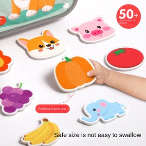 Weiches Baby-Stoffbuch für 0-2 Jahre, Frühkindliches Ruhiges Buch mit Reißfestem Design zum Beißen und Verderben Nicht - Product Image 5