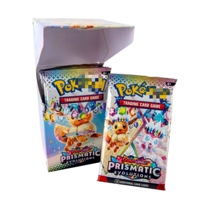 En Stock: Pokémon TCG, Versión Estadounidense, Cartas en Inglés, Modelo 6, Paquete de Expansión Prismatic Evolutions Box, Edades 14+ - Product Image 4