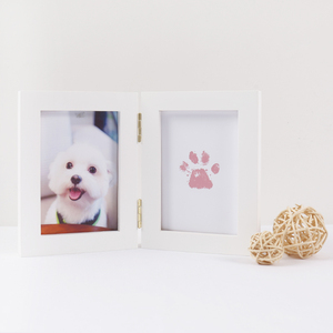 עץ מחמד תמונה מסגרת תמונה חתול & כלב רגל יד/רגל מזכרת מכבסת הדפסה דיגיטלית ללא תשלום - Product Image 5