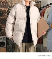 Veste légère de luxe de haute qualité, manteau d'hiver chaud et épais, style homme coupe courte coupe-vent personnalisé