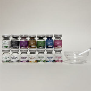 T Private Logo 7 Couleurs Naturel Spongilla Spicules Vert Algues Peeling Kit pour la Réparation de la Peau Fade Acné Cicatrices Élimination des Taches Sombres - Product Image 2