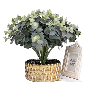 Vase de table moderne en céramique de luxe simple et écologique pour fleurs hydratantes et arrangements floraux décoratifs - Product Image 1