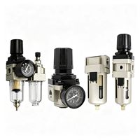 Régulateur de pression avec manomètre AR3000-03 G3/8, pneumatique, réglable, industriel