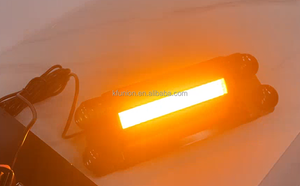 Hổ phách màu xanh SAE j595 Lớp 1 ECE R65 XA1/xb1 LED Dash ánh sáng kép màu Visor nhấp nháy ánh sáng mới ECE R10 CE ukca CISPR 25 Lớp 3 - Product Image 5