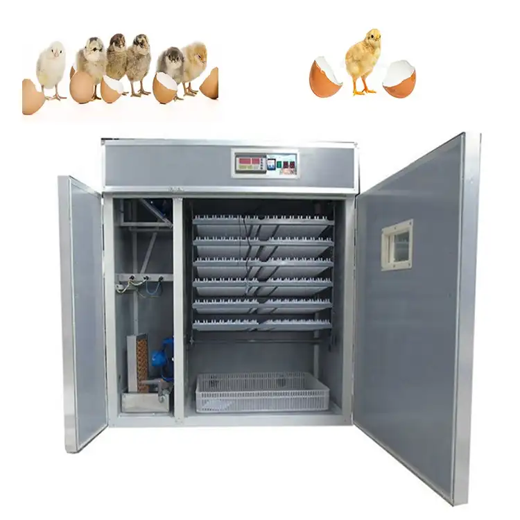 चिकन पोल्ट्री फार्म उपकरण स्वत: इनक्यूबेटर और हैचर/अंडा इनक्यूबेटर अंडे सेने की मशीन