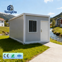 Maison de conteneur portable à faible coût avec conception de panneaux de bois pour bureau de salle de réunion et dortoir de travailleurs