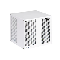 Boîtier NAS compact en métal 21,8 L, 8 baies, remplaçable à chaud, avec 4 emplacements PCIe pleine hauteur pour ordinateur de bureau