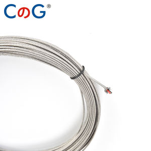 Fil de thermocouple blindé de type K J PT100 10M 20M 50m 100m 0-800 degrés 600 2*0.45MM Câble de mesure de température - Product Image 6