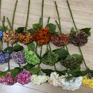 M206 <span class=keywords><strong>Fiori</strong></span> di Ortensia Artificiali in Lattice di Alta Qualità, Effetto Realistico, Bianchi <span class=keywords><strong>e</strong></span> Verdi, per Decorazioni Matrimoniali - Product Image 6