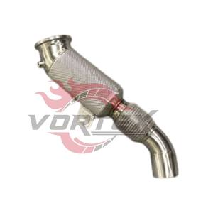 Tubo de Escape de Alto Rendimiento Vortex de Acero Inoxidable con Acabado Espejo para X3 X4 X5 X6 X7 40i B58 3.0T 2019-2026 Racing - Product Image 1