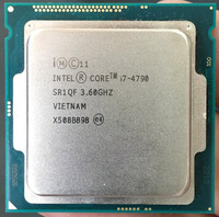 I7 4770k ordinateur cpu pour ordinateur de bureau utilisé processeurs d'origine i7 4 th quad-core LGA1150 3.5GHz i7 4770k 4790k