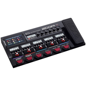 ZOOM G11 Electric Guitar Multi-Effects Processor, Amp Simulator, Sound <strong>Card</strong>, Drum Machine, IR Tone, Color Touch Screen - Product Image 3