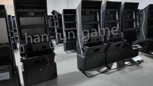 Cuối cùng 43-inch cong màn hình cảm ứng firelink chơi game cần cẩu máy USA của phổ biến nhất dọc đồng tiền hoạt động bảng kim loại Tiếng Anh - Product Image 6