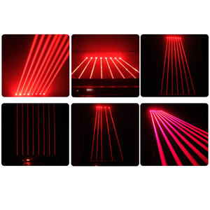 Chất lượng cao RGBW LED 8 mắt chùm đèn DMX LED scan chùm di chuyển đầu ánh sáng cho Disco DJ Bar KTV hiệu ứng <span class=keywords><strong>laser</strong></span> Đèn sân khấu - Product Image 6