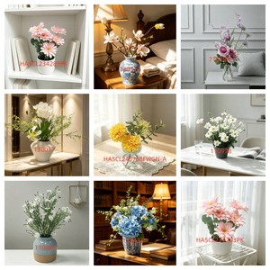 Planta Artificial <span class=keywords><strong>en</strong></span> <span class=keywords><strong>Maceta</strong></span> Pequeña de Ciprés Curvado Flocado de 22.86 CM, Ecológica y Duradera, para Decoración de Interiores y Escritorio del Hogar - Product Image 6