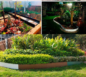 Borde de Jardín Flexible de Acero Negro de Primera Calidad Sunsbuild para Césped Artificial - Product Image 4