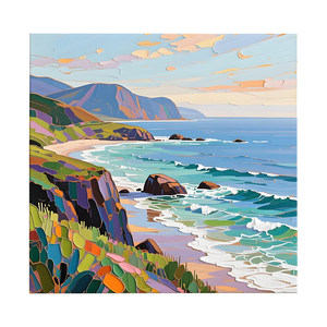 Peinture de style série de guérison immersive, <span class=keywords><strong>paysage</strong></span> magnifiquement <span class=keywords><strong>beau</strong></span>, toile murale pour la <span class=keywords><strong>d</strong></span>écoration de la pièce - Product Image 2