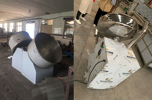 New Design Energy Saving Coating <b>Nuts</b> Coated <b>Machine</b> Chocolate Coating <b>Machine</b> Supplier - Product Image 5