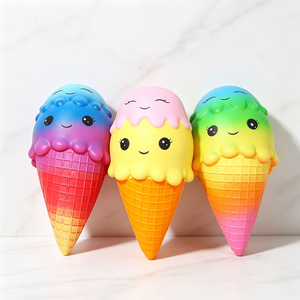 Nouveaux jouets en mousse à double tête, en forme <span class=keywords><strong>de</strong></span> crème glacée, à remontée lente, anti-stress à pétrir, pour enfants <span class=keywords><strong>de</strong></span> 8 à 13 ans, unisexe - Product Image 3