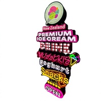 Lettres lumineuses LED personnalisées XDSign, couleur magique, acrylique semi-transparent, enseigne 3D, éclairage extérieur certifié IPX7 CE, décoration