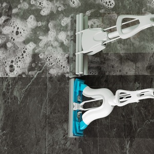 Realida gấp nhỏ miếng bọt biển lau với grip thoải mái siêu xốp bóp lau PVA làm sạch miếng bọt biển lau - Product Image 4