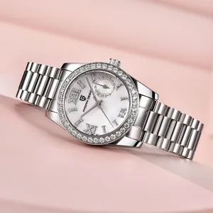 <span class=keywords><strong>2023</strong></span> PAGANI DESIGN nouvelle <span class=keywords><strong>montre</strong></span> à Quartz pour femmes 32MM affaires en acier inoxydable verre saphir 100m étanche Releoj Para Mujer horloge - Product Image 4