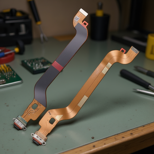 Cable flexible con conector de carga USB tipo C original para Realme Gt2 Pro Service Pack - Product Image 2