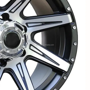 Che PAN ล้ออัลลอยสีดำขอบ<span class=keywords><strong>15</strong></span> 16 17 18นิ้วล้อหล่อเย็น5ซี่4x4ขายส่งสำหรับ SUV - Product Image 6