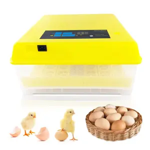 Hhd điều khiển thông minh CE phê duyệt 112 trứng lồng ấp 12 tháng hoàn toàn tự động cho ấp trứng 52*52*28cm
