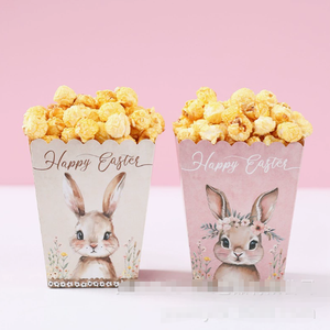 Cajas de Cartón Resistentes DAMAI al por Mayor para Palomitas de Maíz con Diseño de Conejo 3D de Pascua, para Fiestas, Dulces y Aperitivos - Product Image 3