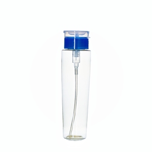 Botella dispensadora con bomba de presión bloqueable 33/410 para esmalte de uñas y desmaquillante, de poliéster, precio bajo - Product Image 5