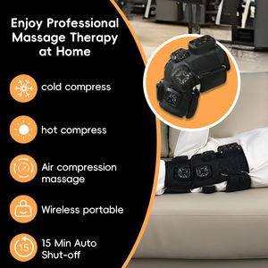 أجهزة تدليك الركبة المحمولة للتعافي الرياضي 5 أوضاع للعلاج الساخن والبارد لاسترخاء العضلات وتخفيف الآلام مع العلاج بالثلج والحرارة - Product Image 5