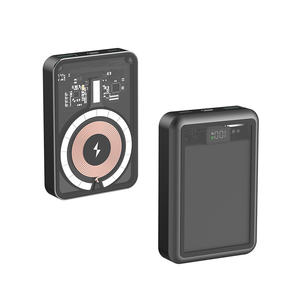 UNK tytyle ranransparent 10000mAh agagnetic ower 15ank 1515W iireless Harger xternal atteraty <span class=keywords><strong>para</strong></span> isone 12 <span class=keywords><strong>13</strong></span> 14 ro AX - Product Image 2