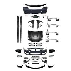 <span class=keywords><strong>Paraurti</strong></span> per Auto <span class=keywords><strong>BMW</strong></span> <span class=keywords><strong>F30</strong></span> Stile M3 2013-2018 con Minigonne Laterali, Terminale di Scarico, Cofano, Parafango, Spoiler, Griglia, Bodykit Completo M3 per <span class=keywords><strong>F30</strong></span> - Product Image 1