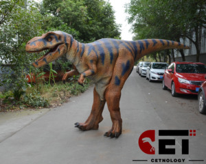 Modèle de dinosaure réaliste pour adultes, T-REX, costume de dinosaure électrique marchant, modèle animatronique électronique, Pixar <span class=keywords><strong>Dinoco</strong></span> - Product Image 2