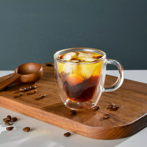 Hot bán 5.4Oz 150ml rõ ràng thủy tinh borosilicate Ly Cà Phê Đôi tường nhiệt cách điện cà phê pha cà phê Espresso Cappuccino cốc - Product Image 6