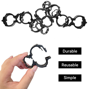 Clips de maintien/supports réutilisables en plastique pour plantes grimpantes (fleurs, vignes, légumes, tomates) – Matériau PE écologique - Product Image 1