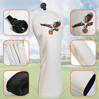 Accessoires de golf au design complexe OEM : Housse de driver, Housse de tête de club de golf
