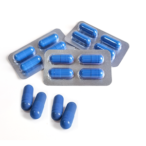 Blue Capsules for Men Energy Management Herbal <b>Supplement</b> OEM Private Label Custom Dosage Form - Product Image 2